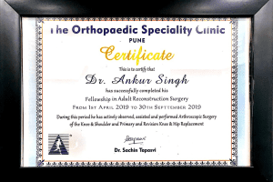 Certificate Ortho Specialist image