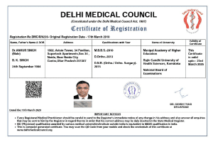 Certificate Ortho Specialist image